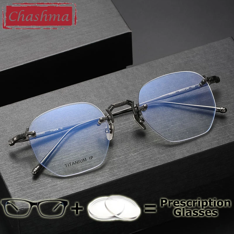 Chashma элегантные мужские очки без оправы, очки по рецепту, гибкие дужки, большой мост, 22 мм, оправа для очков, женские очки
Chashma элегантные мужские очки без оправы, очки по рецепту, гибкие дужки, большой мост, 22 мм, оправа для очков, женские очки