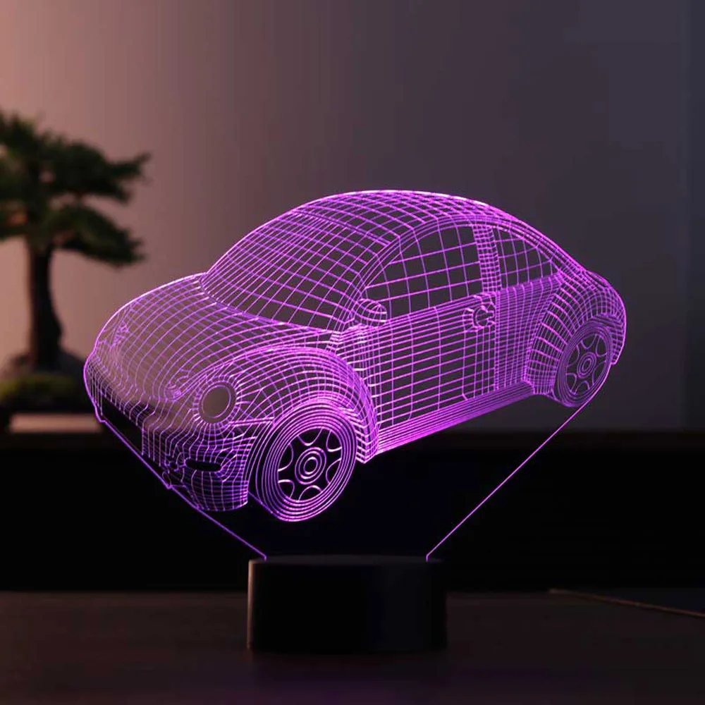 Car 3D Illusion Acrylic LED Night Light Xmas Christmas Party Decoration Neon Sign Wedding Kids Room Decoration Drive Lover Lamp
Car 3D Illusion Acrylic LED Night Light Xmas Christmas Party Decoration Neon Sign Wedding Kids Room Decoration Drive Lover Lamp
