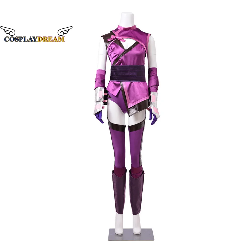 Cosplaydream Mortal Kombat Mileena Cosplay Sexy Costume Purple Combat Suit Women Halloween Carnival Party Cosplay Costume
Cosplaydream Mortal Kombat Mileena Cosplay Sexy Costume Purple Combat Suit Women Halloween Carnival Party Cosplay Costume