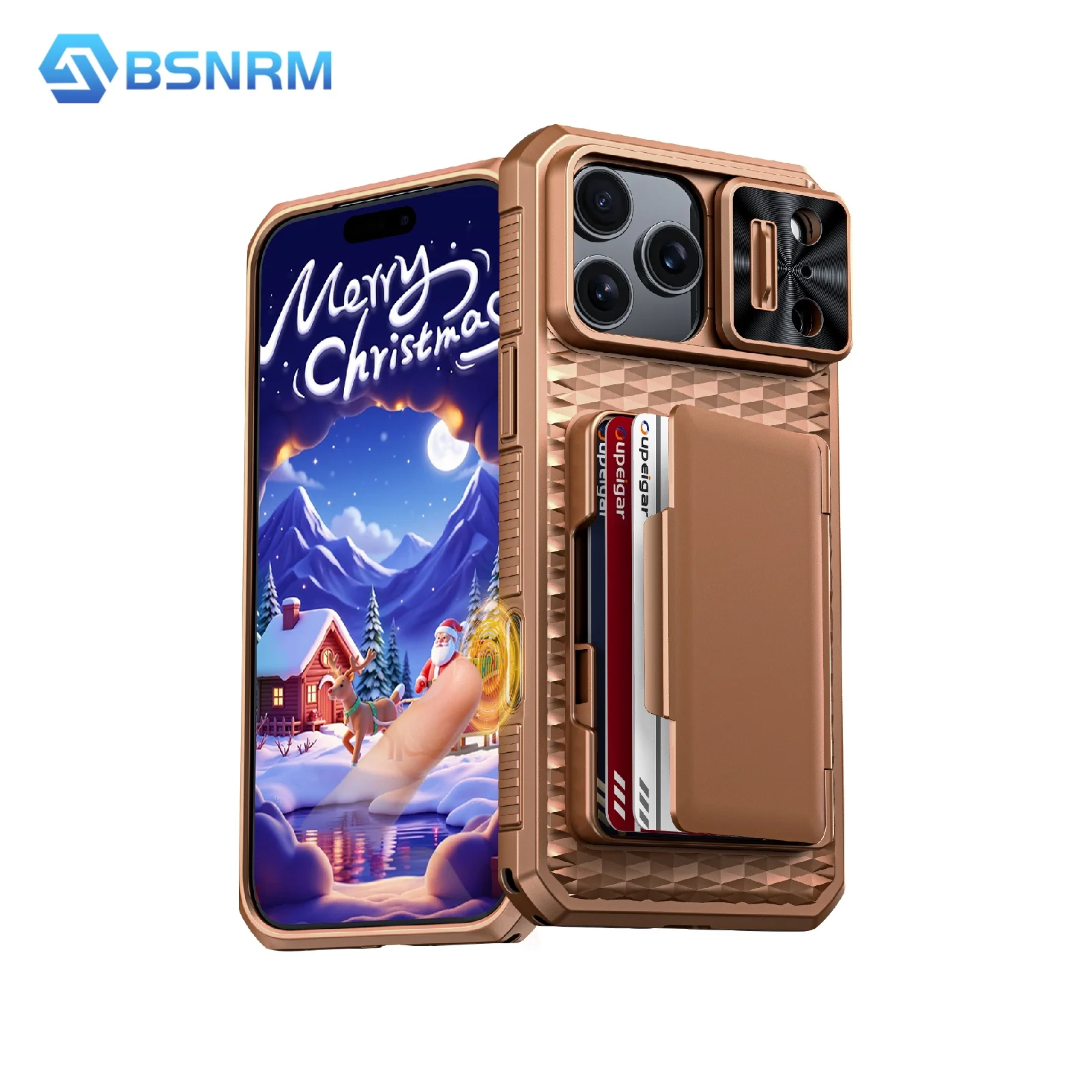 Рождественский подарок, чехол для iPhone 17 Pro/17 Pro Max, защитный чехол для всего тела с держателем для карт (4 карты), чехол для камеры и подставка-золотой
Рождественский подарок, чехол для iPhone 17 Pro/17 Pro Max, защитный чехол для всего тела с держателем для карт (4 карты), чехол для камеры и подставка-золотой