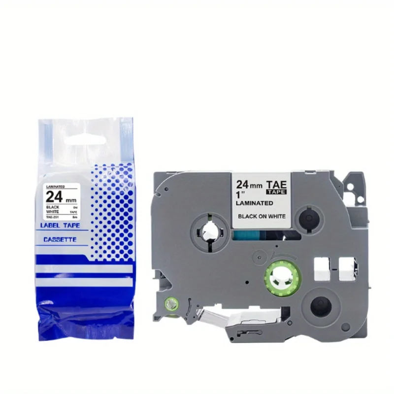 24mm TZe-251 compatible label tape tz 251 for Brother PT-1400 PT-1900 PT-2100 printers
24mm TZe-251 compatible label tape tz 251 for Brother PT-1400 PT-1900 PT-2100 printers