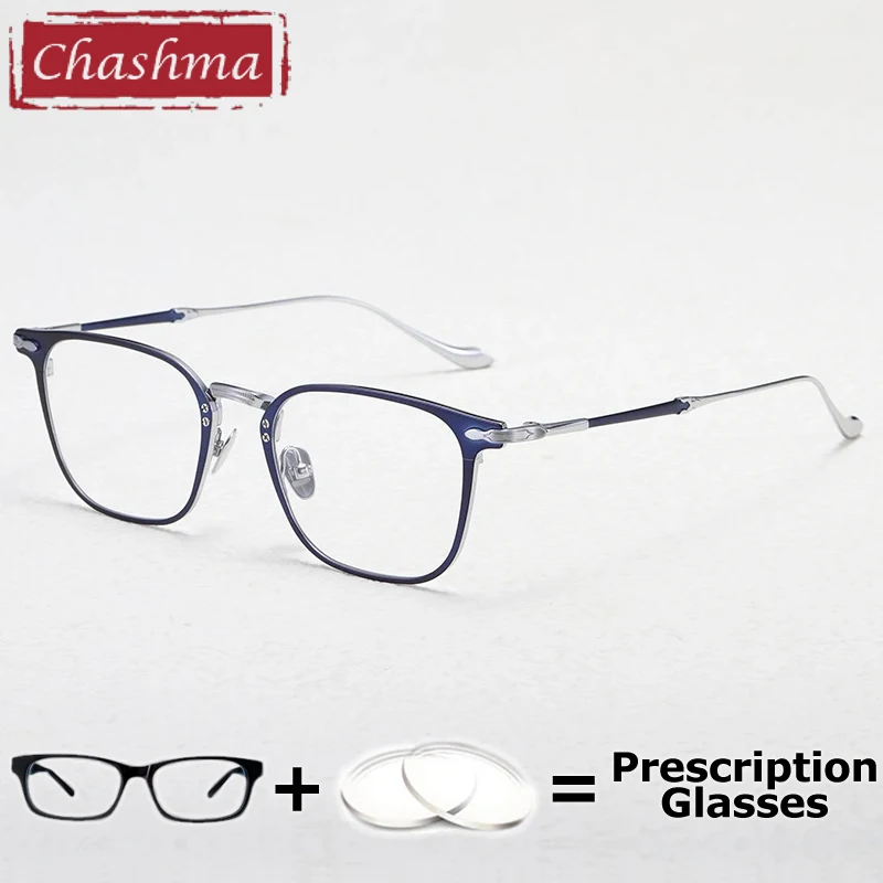 Chashma Prescription Glasses Men Pure Titanium Presbyopia Myopia Eyeglasses Frames Fashion Optical Lenses with Recipe Spectacles
Chashma Prescription Glasses Men Pure Titanium Presbyopia Myopia Eyeglasses Frames Fashion Optical Lenses with Recipe Spectacles