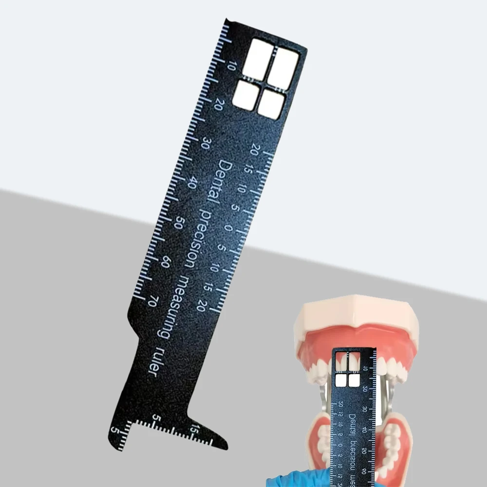 Dental Measurement Scale - Anodized Aluminum Endodontic Ruler for Photography, Implantology & Orthodontic Procedures
Dental Measurement Scale - Anodized Aluminum Endodontic Ruler for Photography, Implantology & Orthodontic Procedures