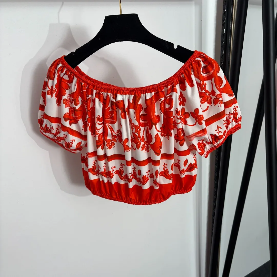Newest 2026 Spring and Summer Lace Embroidered Cotton Linen Shirt with French Peter Pan Collar and Ruffles
Newest 2026 Spring and Summer Lace Embroidered Cotton Linen Shirt with French Peter Pan Collar and Ruffles