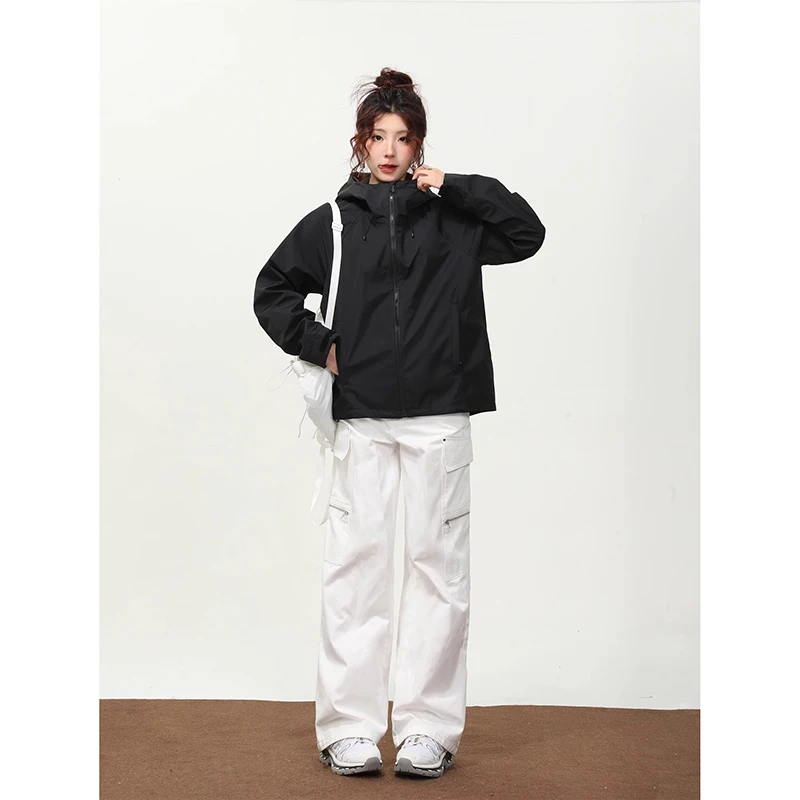 Y2K Women Korean Streetwear Hooded Jacket Zipper Windbreaker Sweatshirt Outwear Trench Coats Tops Casual Top
Y2K Women Korean Streetwear Hooded Jacket Zipper Windbreaker Sweatshirt Outwear Trench Coats Tops Casual Top