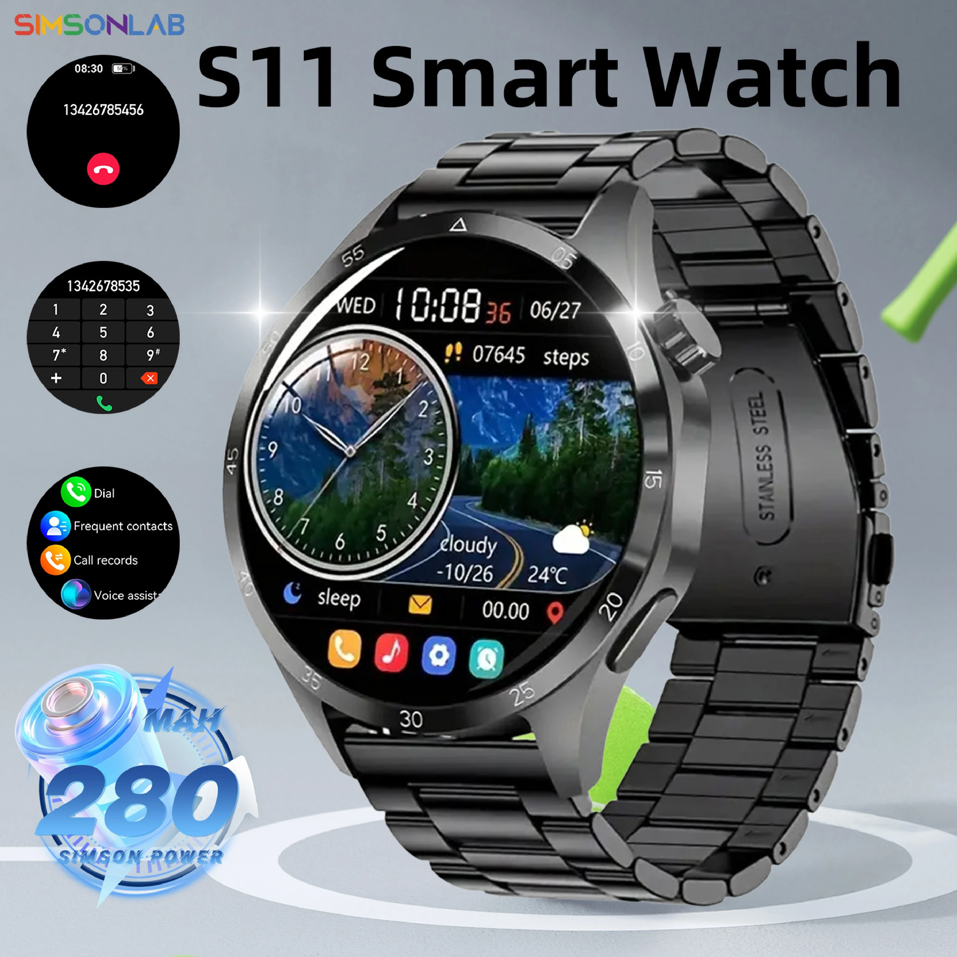 2026 New Original Smart Watch 1.52" HD IPS Screen Health tracker Heart Rate Bluetooth Call Smartwatch for Men Perfect Gift
2026 New Original Smart Watch 1.52" HD IPS Screen Health tracker Heart Rate Bluetooth Call Smartwatch for Men Perfect Gift