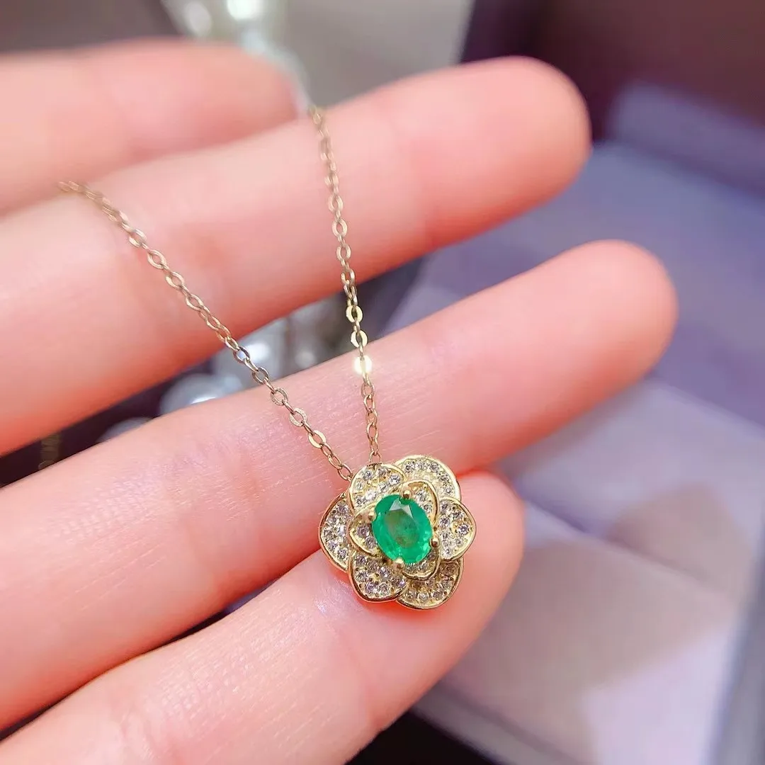 KJJEAXCMY Boutique Jewelry S925 Pure Silver Inlaid Natural Colombian Emerald Women's Pendant nearly Full Clarity Gemstone Gift
KJJEAXCMY Boutique Jewelry S925 Pure Silver Inlaid Natural Colombian Emerald Women's Pendant nearly Full Clarity Gemstone Gift