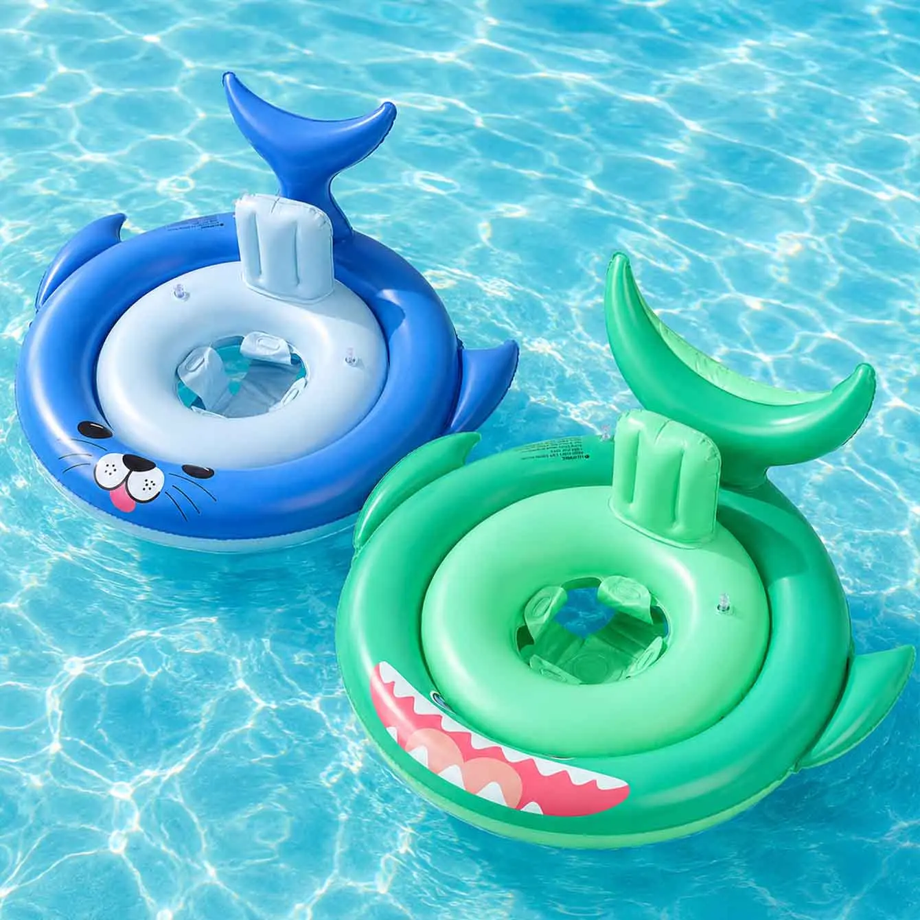 1PC Inflatable Swim Ring with Seat Cute Seal Shark Pool Float Summer Water Swimming Ring for Pool Beach Vacation
1PC Inflatable Swim Ring with Seat Cute Seal Shark Pool Float Summer Water Swimming Ring for Pool Beach Vacation