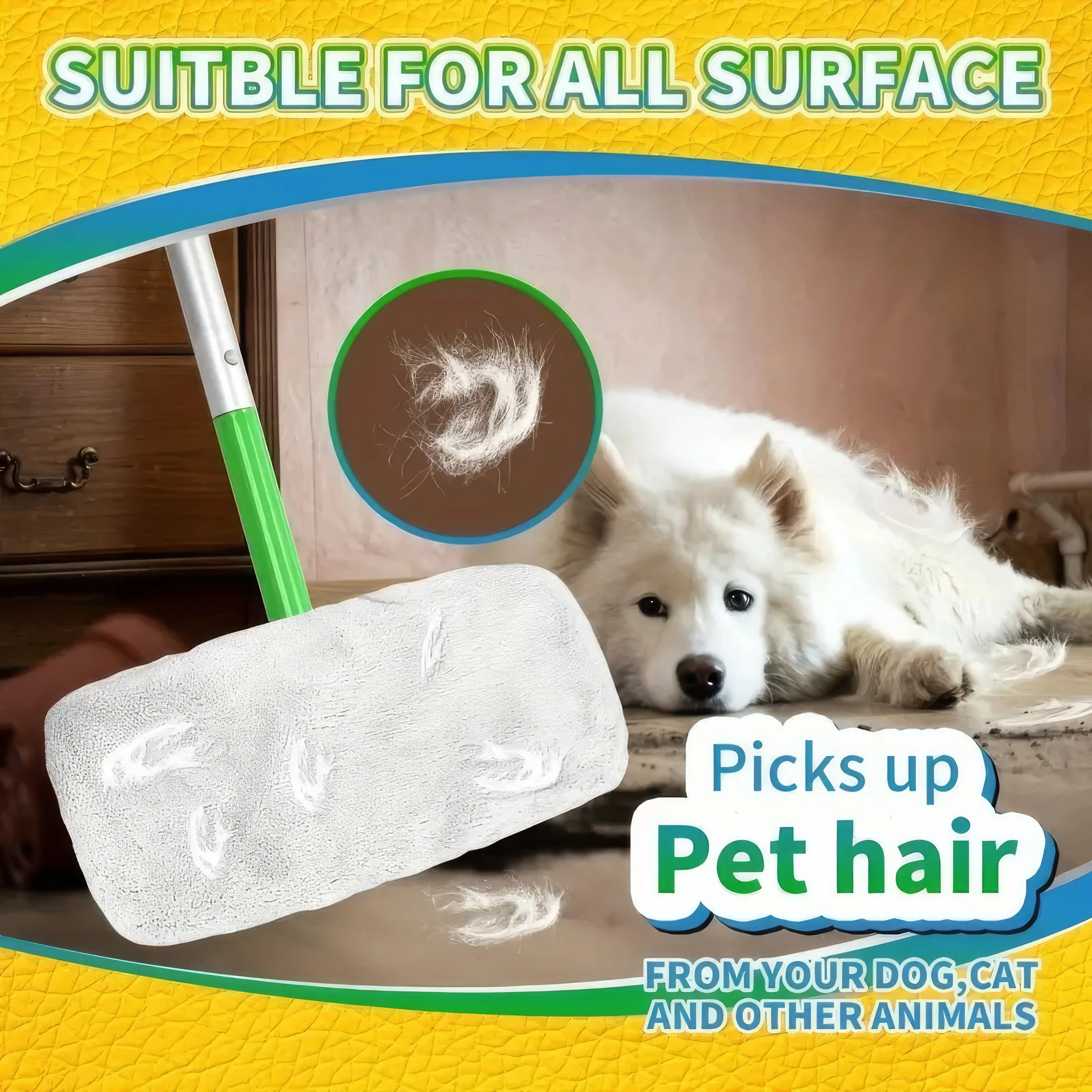 12 Multifunctional White Steam Mop Cloths, Convenient and Practical, Suitable for Cleaning Dead Corners and Stains on Home Walls
12 Multifunctional White Steam Mop Cloths, Convenient and Practical, Suitable for Cleaning Dead Corners and Stains on Home Walls