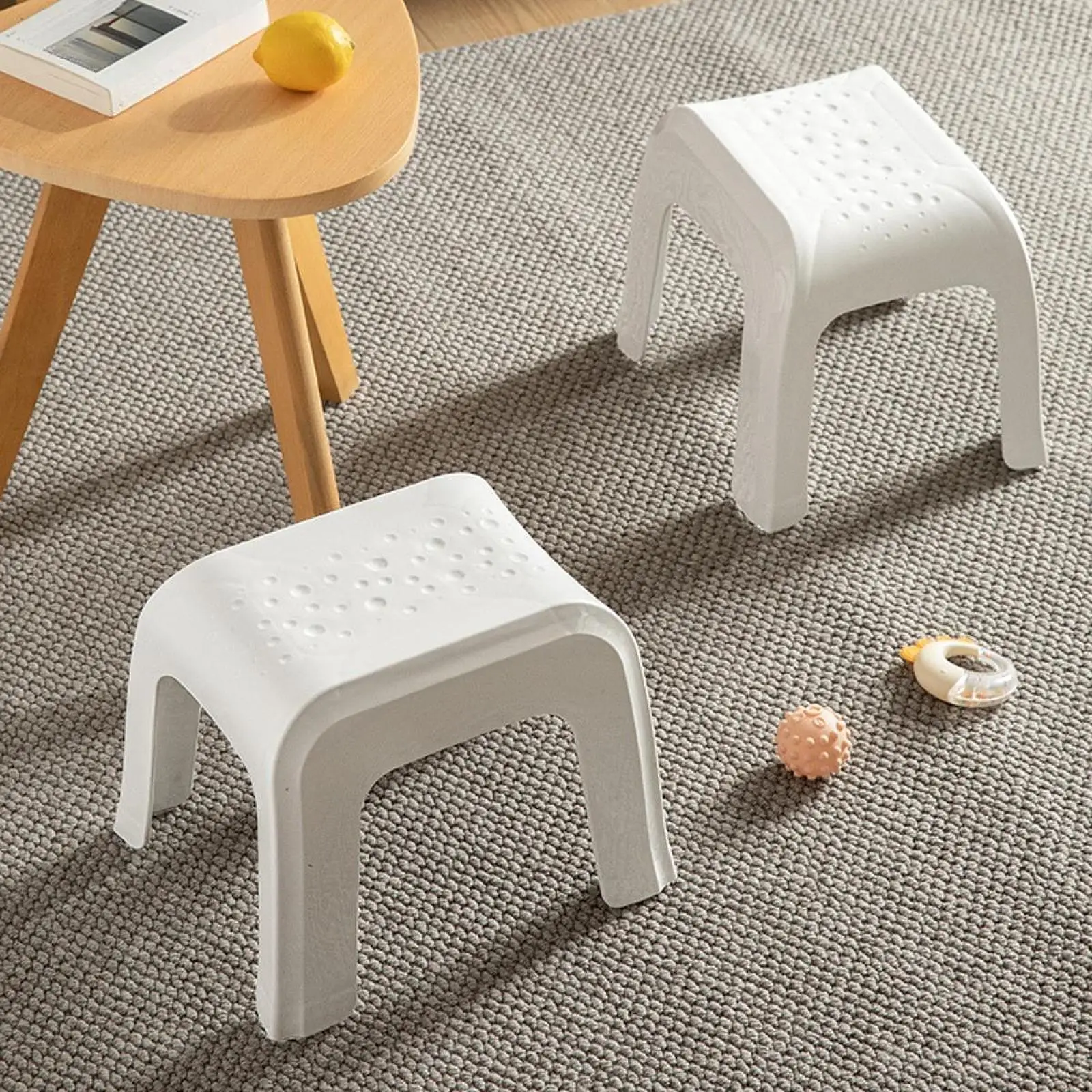 Табурет-ступенька, устойчивый легкий табурет для душа, подставка для ног, нескользящая для прикроватной тумбочки, гостиной, квартиры, обувь, сменный низкий табурет
Табурет-ступенька, устойчивый легкий табурет для душа, подставка для ног, нескользящая для прикроватной тумбочки, гостиной, квартиры, обувь, сменный низкий табурет