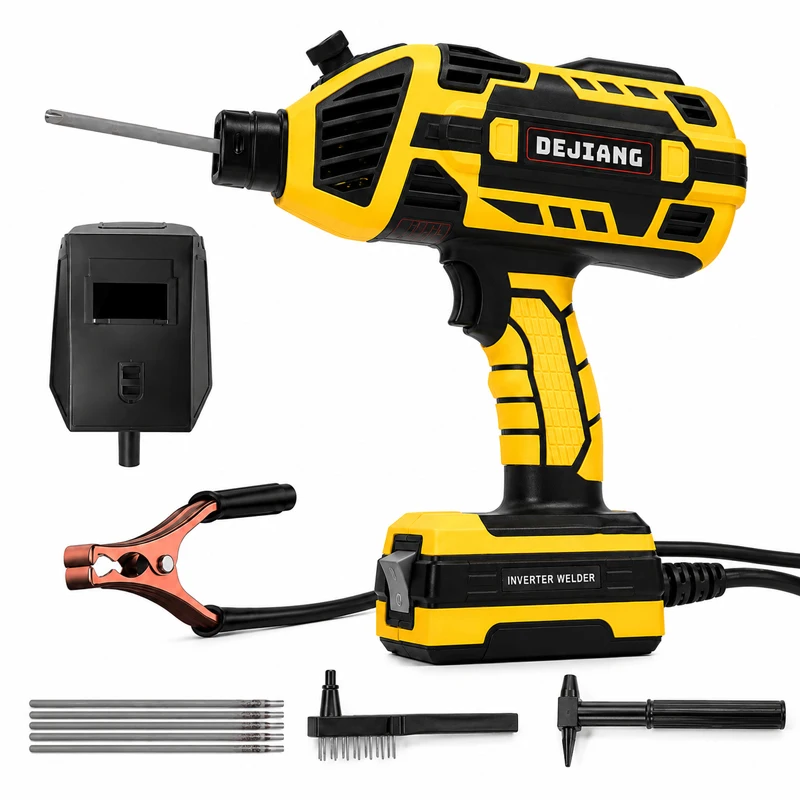 Electric Welding Machine Handheld Welder Tool Digital Arc Welding Machine 120A Portable Household Weld Equipment with Accessories Home Maintenance DIY
Electric Welding Machine Handheld Welder Tool Digital Arc Welding Machine 120A Portable Household Weld Equipment with Accessories Home Maintenance DIY