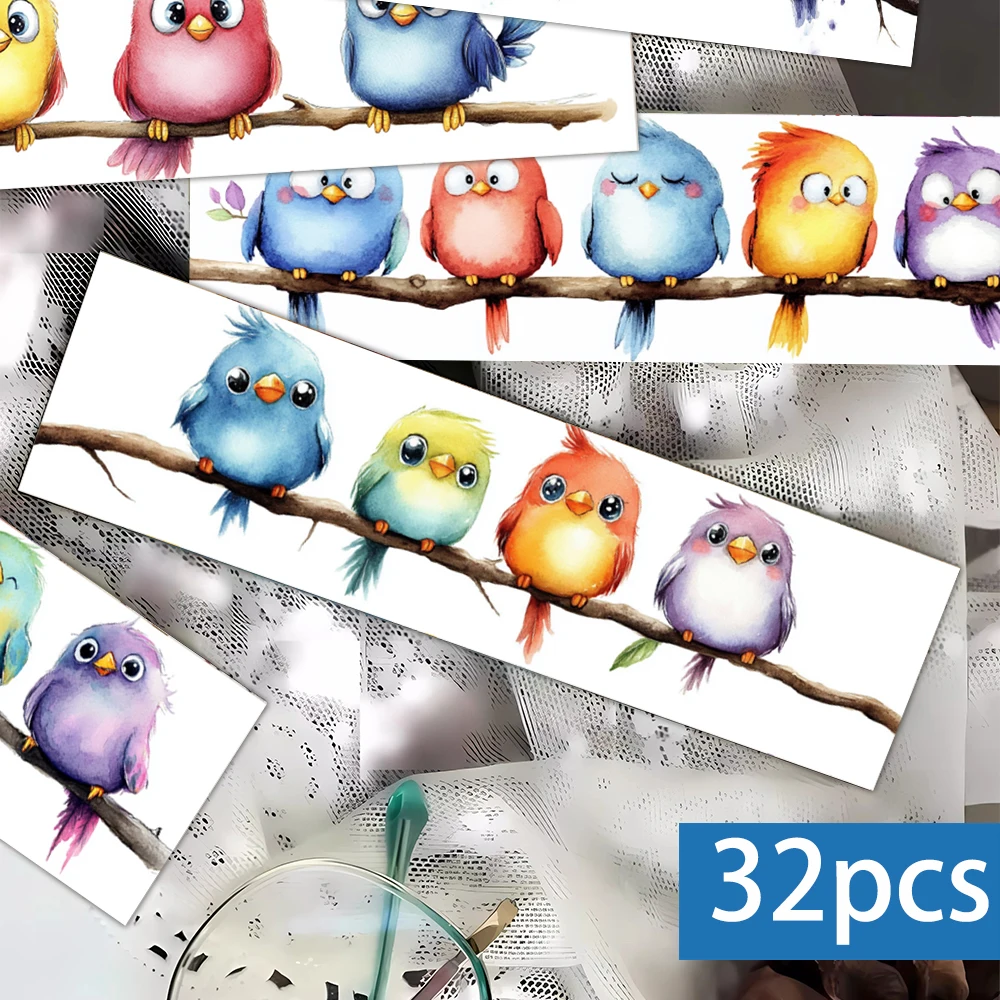 32 шт., закладка с акварельными птицами, сезон «Снова в школу», Рождество, Хэллоуин, подходит для учителей, читателей и подарков на день рождения
32 шт., закладка с акварельными птицами, сезон «Снова в школу», Рождество, Хэллоуин, подходит для учителей, читателей и подарков на день рождения