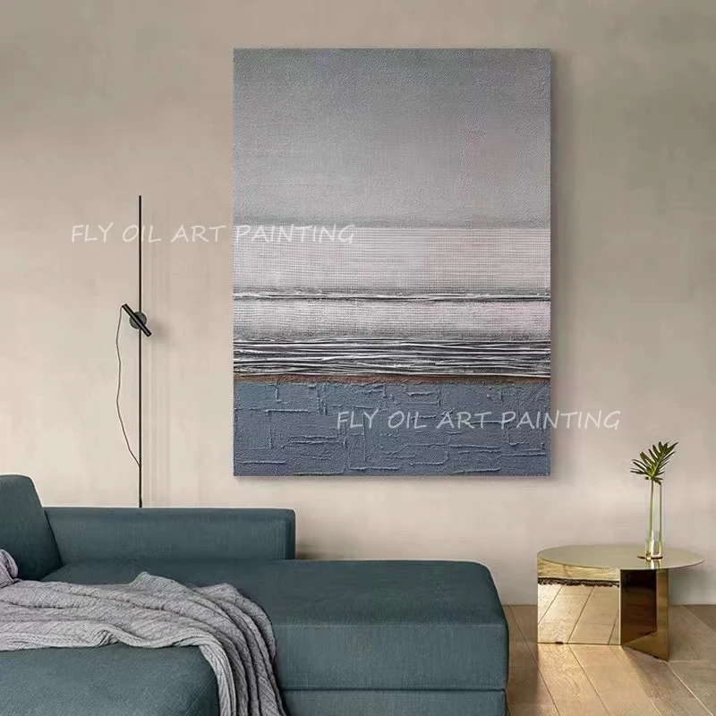 Simple texture natural 100% handmade oil painting abstract modern canvas wall art sitting room adornment for home decoration
Simple texture natural 100% handmade oil painting abstract modern canvas wall art sitting room adornment for home decoration