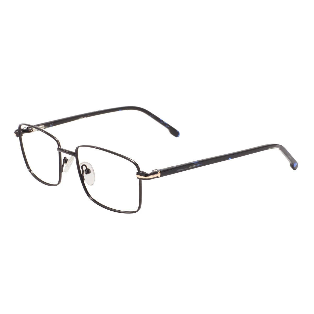 Vintage Men And Women Metal Spectacle Rectangular Black Tortoise Eyeglasses Frame With Spring Hinge For Prescription Lenses
Vintage Men And Women Metal Spectacle Rectangular Black Tortoise Eyeglasses Frame With Spring Hinge For Prescription Lenses