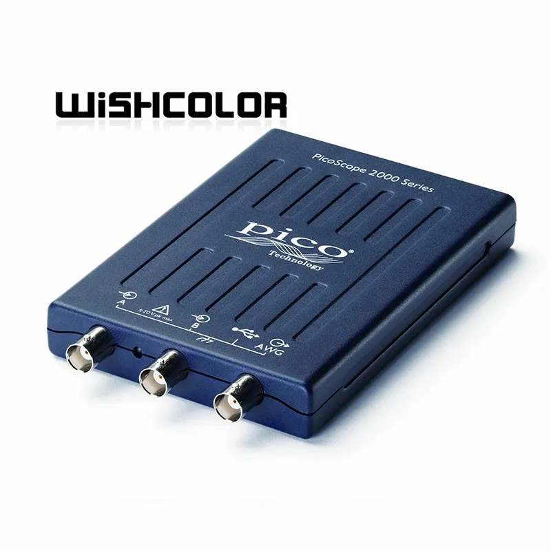 Портативный осциллограф Wishcolor PicoScope2204A, 10 МГц, 2 аналоговых каналов, 8-битный генератор произвольных волн с разрешением
Портативный осциллограф Wishcolor PicoScope2204A, 10 МГц, 2 аналоговых каналов, 8-битный генератор произвольных волн с разрешением