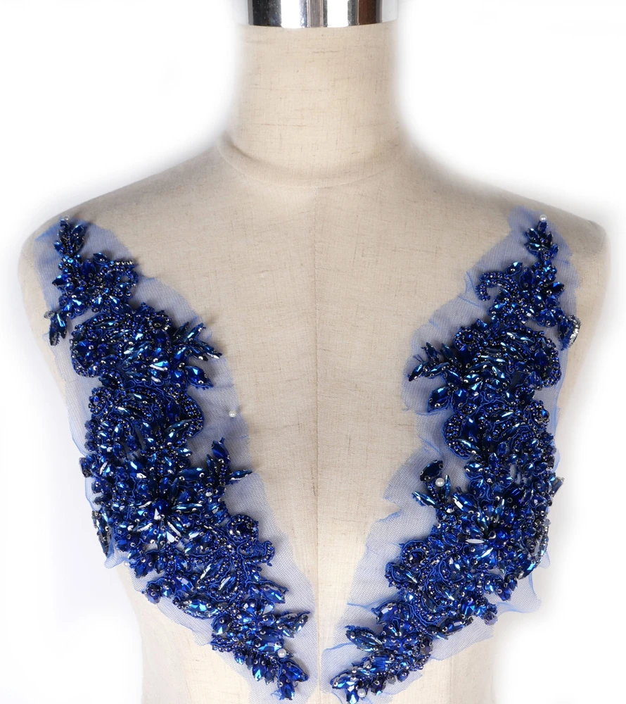 HelluyerDc синие стразы, аппликация из бисера, большая аппликация 14 см * 39 см для украшения одежды, вышивка на тюле, пришить нашивку
HelluyerDc синие стразы, аппликация из бисера, большая аппликация 14 см * 39 см для украшения одежды, вышивка на тюле, пришить нашивку