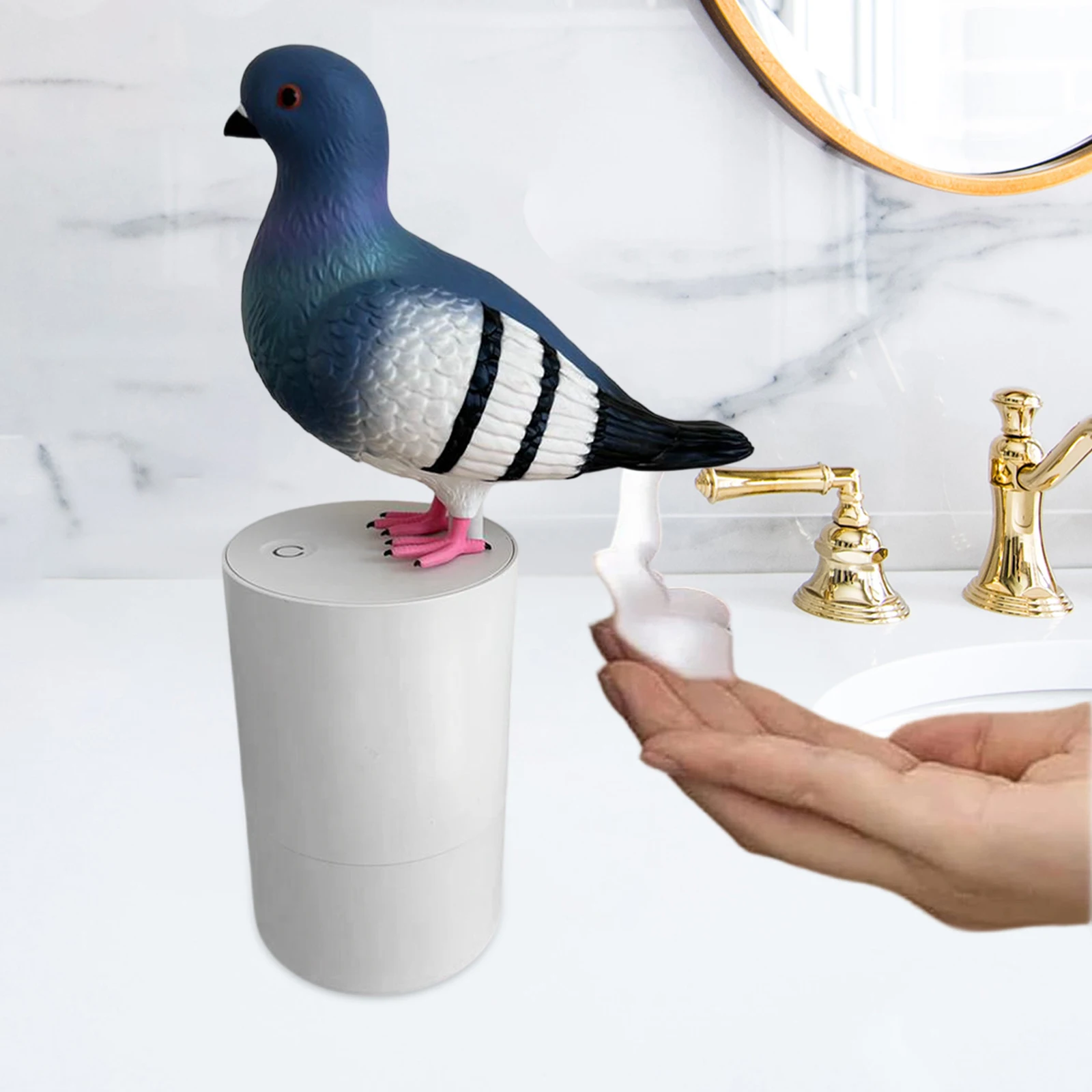 1 Set Bird of Peace Foam Soap Dispenser 300ml Touchless Automatic Soap Dispenser for Home Kitchen Bathroom Supplies
1 Set Bird of Peace Foam Soap Dispenser 300ml Touchless Automatic Soap Dispenser for Home Kitchen Bathroom Supplies