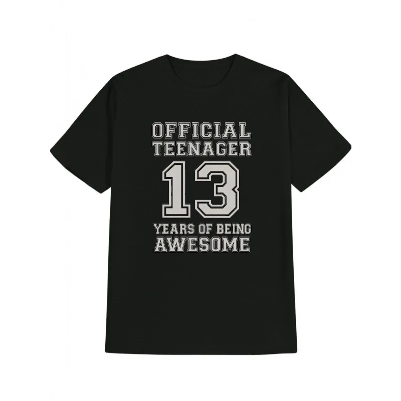 Men'S Casual Official Teenager Graphic T-Shirt Crew Neck Tee Perfect Gift for Teenagers Summer Style Regular Fit Casual Gift Tee
Men'S Casual Official Teenager Graphic T-Shirt Crew Neck Tee Perfect Gift for Teenagers Summer Style Regular Fit Casual Gift Tee