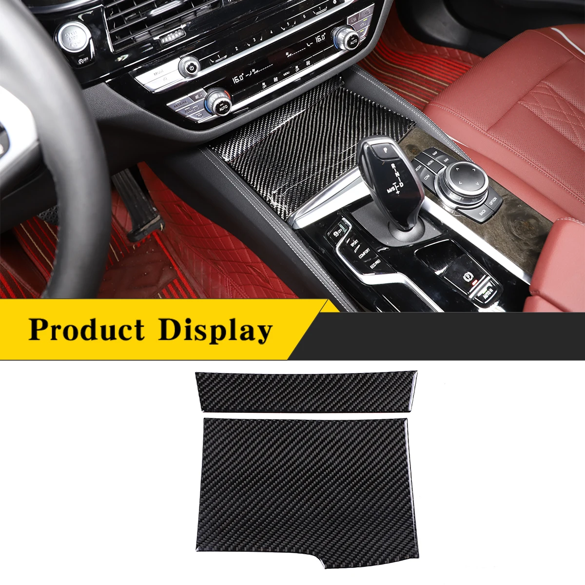 For BMW 5 Series G30 G38 2018-2022 Real Carbon Fiber (Soft) Car Center Storage Box Panel Decorative Stickers Car Accessories
For BMW 5 Series G30 G38 2018-2022 Real Carbon Fiber (Soft) Car Center Storage Box Panel Decorative Stickers Car Accessories