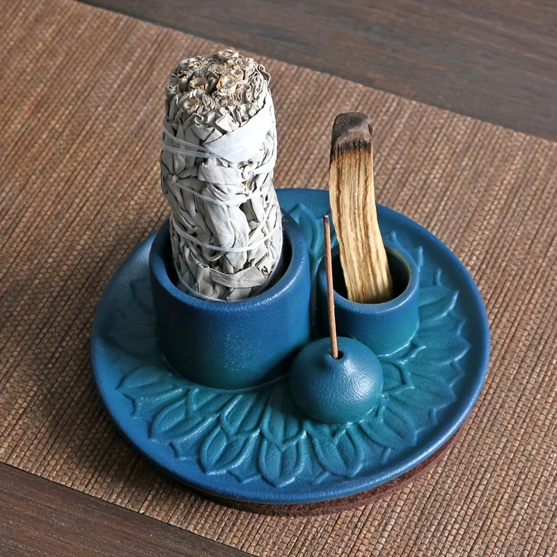Minimalist Ceramic Aromatherapy Candle Holder Sage Smudge Tray Nordic Style Home Decor
Minimalist Ceramic Aromatherapy Candle Holder Sage Smudge Tray Nordic Style Home Decor