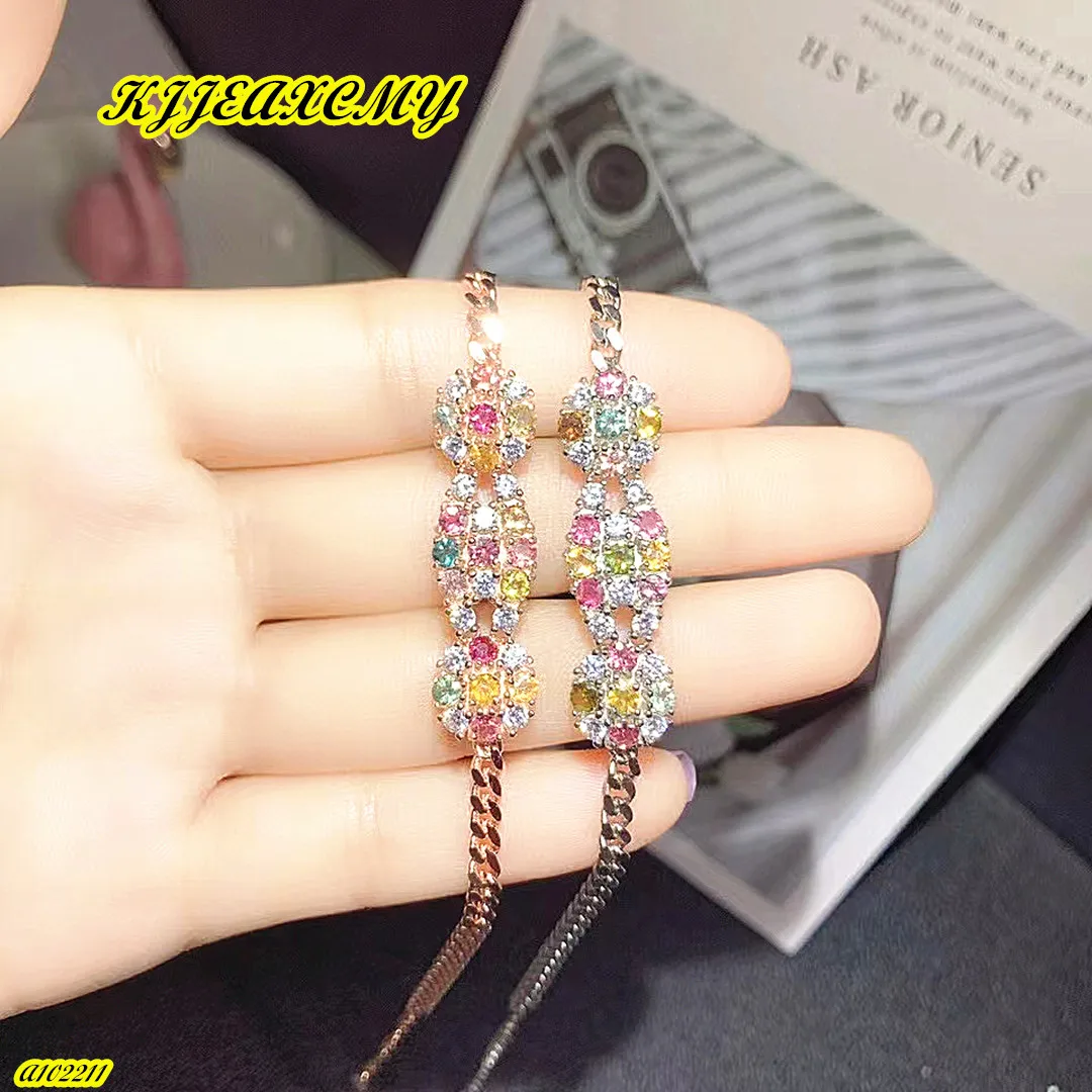 boutique jewelry 925 sterling silver electroplated rose gold and white gold with natural tourmaline gemstone inlay bracelet
boutique jewelry 925 sterling silver electroplated rose gold and white gold with natural tourmaline gemstone inlay bracelet