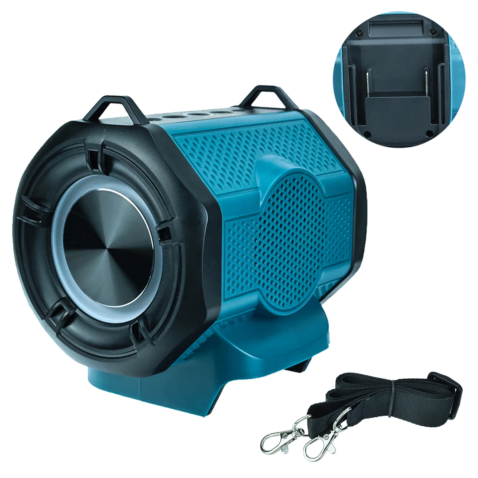 Portable Cordless Speaker Stero Player Loudspeaker Bluetooth-compatible Amplifier for Makita 18V Li-ion Battery (No Battery)
Portable Cordless Speaker Stero Player Loudspeaker Bluetooth-compatible Amplifier for Makita 18V Li-ion Battery (No Battery)