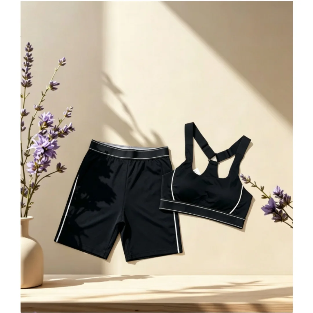 Summer New Style Women's Short-sleeved Tank Top Yoga Pants Casual Sportswear Set
Summer New Style Women's Short-sleeved Tank Top Yoga Pants Casual Sportswear Set