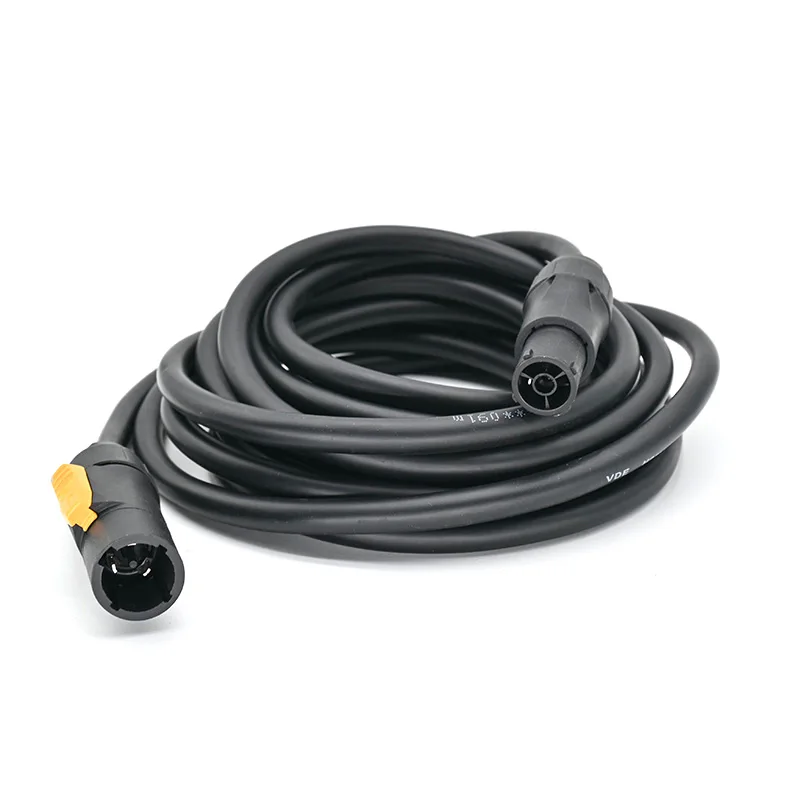 High Quality True1 Cable Powercon AC Cable Male to Female 12AWG 2.5mm Stage Lighting Main Power Cord Cable
High Quality True1 Cable Powercon AC Cable Male to Female 12AWG 2.5mm Stage Lighting Main Power Cord Cable