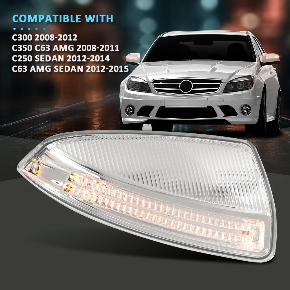 Fit for Mercedes Benz W204 C250 C300 Rear Right Side View Mirror Turn Signal Lens Light
Fit for Mercedes Benz W204 C250 C300 Rear Right Side View Mirror Turn Signal Lens Light