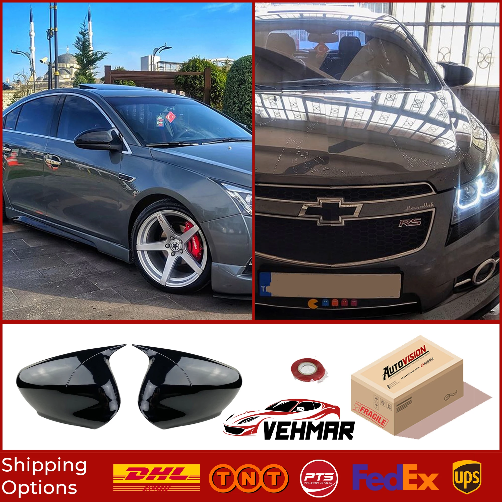 Bat Model Mirror Cover For Chevrolet Cruze 2008 2016 Accessory Bright Black BAT Case CAR Shields External Parts
Bat Model Mirror Cover For Chevrolet Cruze 2008 2016 Accessory Bright Black BAT Case CAR Shields External Parts
