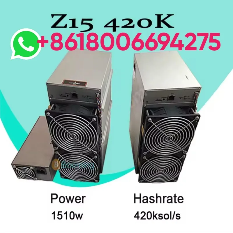 B. BUY 2 GET 1 FREE Bitmain Antminer Z15 420K 1510W ASIC ZEC/ZEN ZCASH Miner With PSU B
B. BUY 2 GET 1 FREE Bitmain Antminer Z15 420K 1510W ASIC ZEC/ZEN ZCASH Miner With PSU B