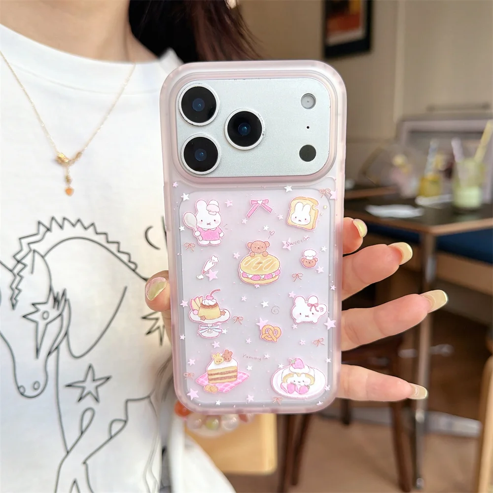 Cute Cake Miffy Rabbit Soft Phone Case for iPhone 16 15 Pro Max 17 15 16 Pro 17 Pro Cover Korean Fashion Cartoon Shockproof Case
Cute Cake Miffy Rabbit Soft Phone Case for iPhone 16 15 Pro Max 17 15 16 Pro 17 Pro Cover Korean Fashion Cartoon Shockproof Case