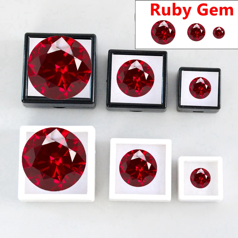 Box Pack Premium Selection Ruby Stone Round Cut Pass UV Test Ruby Gem for Jewelry Making/Setting/Collection Mohs Hardness Gem
Box Pack Premium Selection Ruby Stone Round Cut Pass UV Test Ruby Gem for Jewelry Making/Setting/Collection Mohs Hardness Gem
