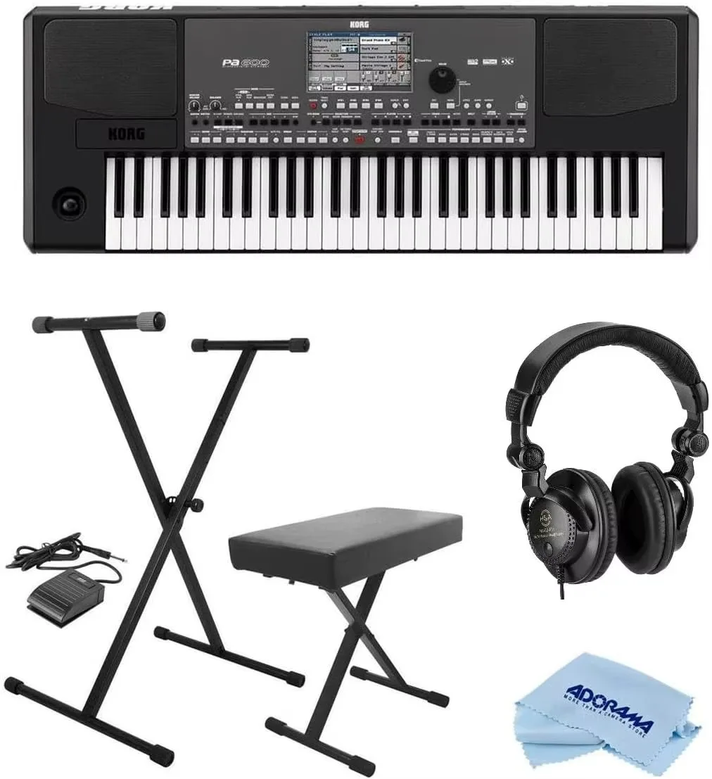 BRAND NEW Korg Professional 61-Key Arranger Keyboard - with Built-In Speakers and TouchView Color TFT Display, Includes Keyboard
BRAND NEW Korg Professional 61-Key Arranger Keyboard - with Built-In Speakers and TouchView Color TFT Display, Includes Keyboard