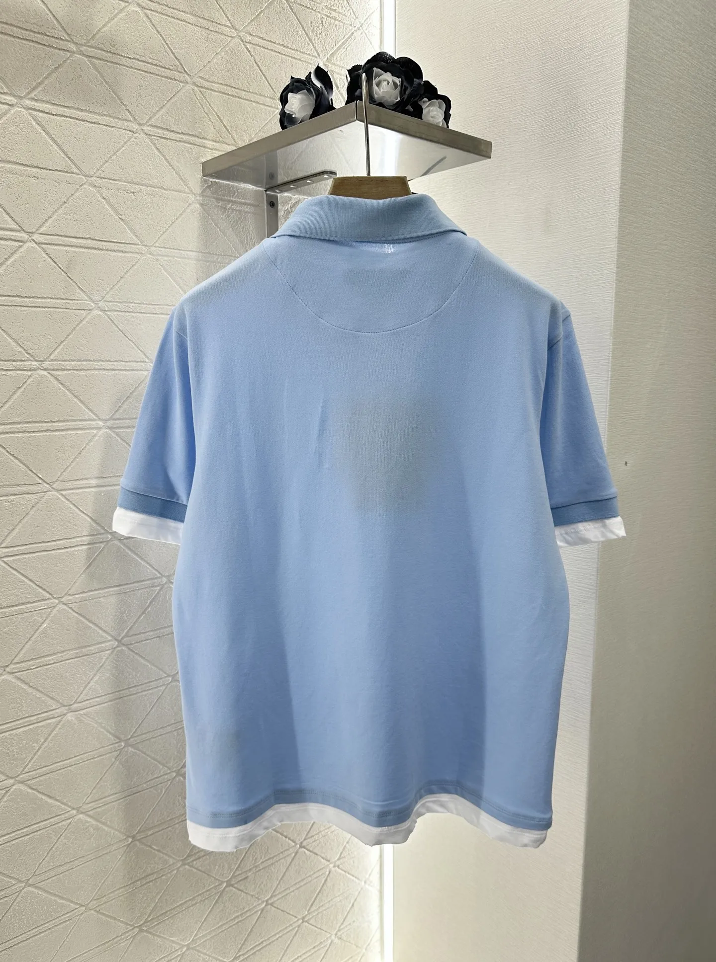 2025 New T-shirt Polo Fake-two-piece Cotton Short-sleeved Fashionable Versatile Slimming Figure-hugging
2025 New T-shirt Polo Fake-two-piece Cotton Short-sleeved Fashionable Versatile Slimming Figure-hugging