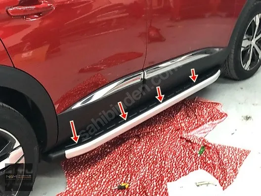 Боковые ступенчатые педали для Peugeot 3008, 2016, 2017, 2018, 2019, 2020, 2 шт.
Боковые ступенчатые педали для Peugeot 3008, 2016, 2017, 2018, 2019, 2020, 2 шт.