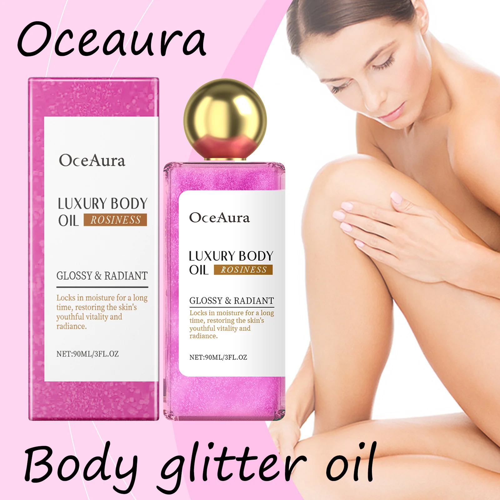 Oceaura Body Shimmer Oil Deep Moisturizing Improve Skin Luster Lasting Fresh Fragrance Brighten Skin Tone Body Glitter Oil
Oceaura Body Shimmer Oil Deep Moisturizing Improve Skin Luster Lasting Fresh Fragrance Brighten Skin Tone Body Glitter Oil