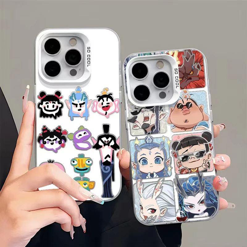 Hot Selling Nezha Cartoon Character Collection Mobile Phone Case For IPH 16 PRO 14 PRO MAX 13 PRO MAX Cartoon Phone Case
Hot Selling Nezha Cartoon Character Collection Mobile Phone Case For IPH 16 PRO 14 PRO MAX 13 PRO MAX Cartoon Phone Case