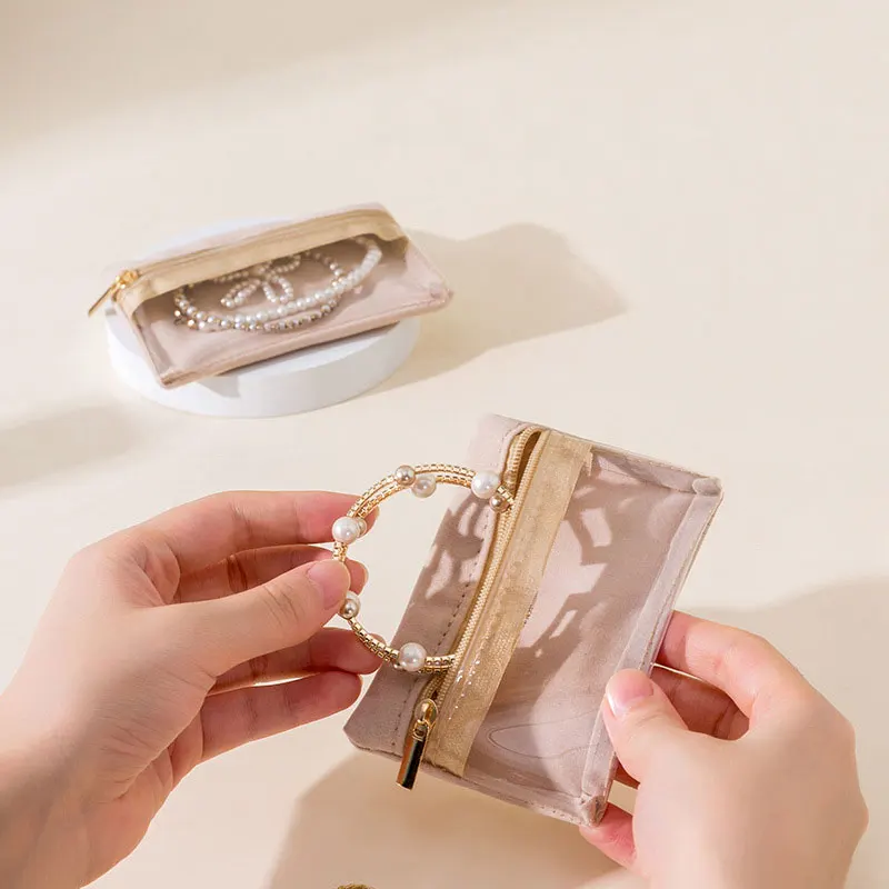 1PCS Jewelry Earrings Ring Bracelet Accessories Storage and Organization Transparent Travel Jewelry Change Zipper Storage Bag
1PCS Jewelry Earrings Ring Bracelet Accessories Storage and Organization Transparent Travel Jewelry Change Zipper Storage Bag