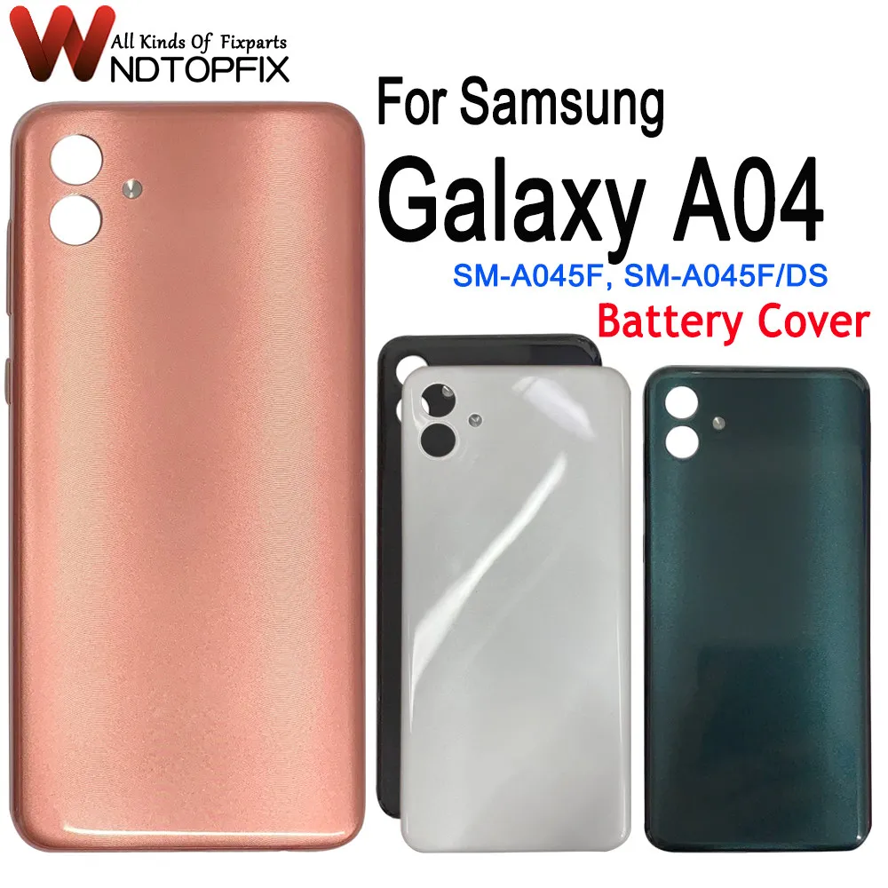 Back Housing For Samsung Galaxy A04 Back Battery Door Cover 6.5" A045F For Samsung A04 Back Cover Rear Housing Replacement Parts
Back Housing For Samsung Galaxy A04 Back Battery Door Cover 6.5" A045F For Samsung A04 Back Cover Rear Housing Replacement Parts