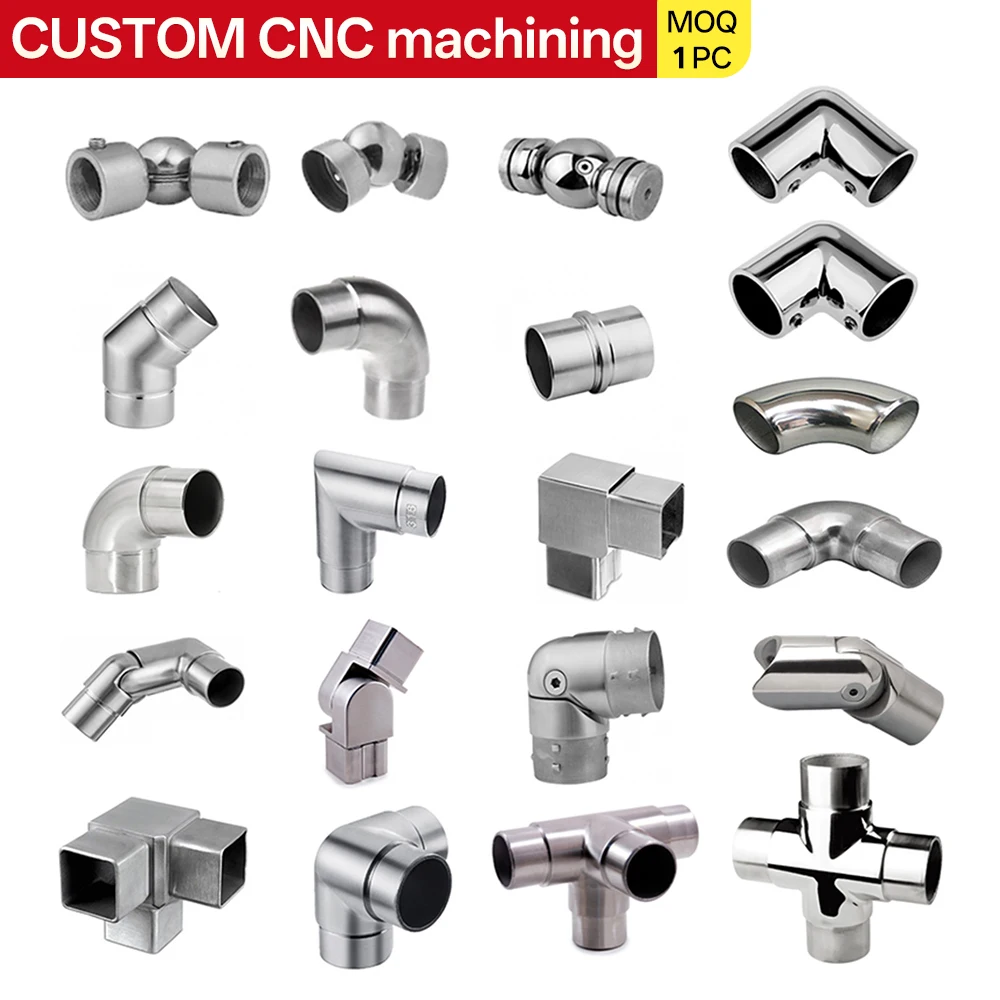 custom Handrail Stairs Pipe Connector Stainless Steel 180 Degree Elbow 30 45 90 Degree Railing Elbow Tube Cross Connector Hinge
custom Handrail Stairs Pipe Connector Stainless Steel 180 Degree Elbow 30 45 90 Degree Railing Elbow Tube Cross Connector Hinge