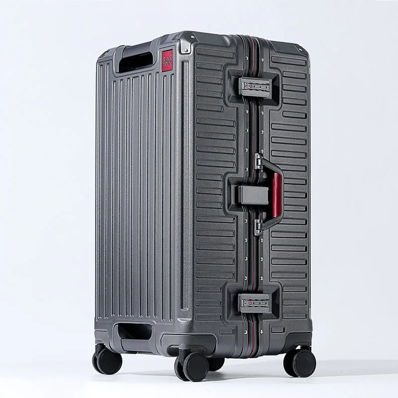 New Large-capacity Luggage with Cup Holder 20/24 inch Suitcase Aluminum Frame Lockbox 26/28/30 inch Aluminum Alloy Trolley
New Large-capacity Luggage with Cup Holder 20/24 inch Suitcase Aluminum Frame Lockbox 26/28/30 inch Aluminum Alloy Trolley