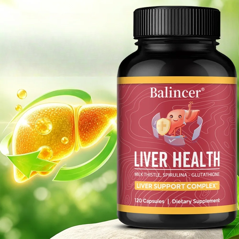 Liver Cleansing Detox Capsules Health Liver Support Colon Cleansing Repair Natural Herbal with Dandelion, Milk Thistle
Liver Cleansing Detox Capsules Health Liver Support Colon Cleansing Repair Natural Herbal with Dandelion, Milk Thistle