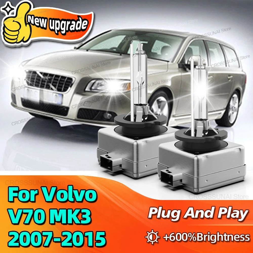 6000K HID Xenon Bulb Headlight Auto Lamp 35W Replacement Front Light For Volvo V70 MK3 2007 2008 2009 2010 2011 2012-2015
6000K HID Xenon Bulb Headlight Auto Lamp 35W Replacement Front Light For Volvo V70 MK3 2007 2008 2009 2010 2011 2012-2015