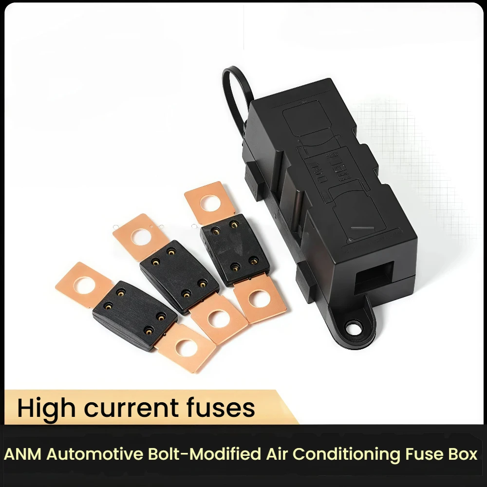ANM MEGA298High-current 100A 150A 200A Bolt-fixed Fuse Holder For Automobiles and RVs For Air Conditioning Modifications
ANM MEGA298High-current 100A 150A 200A Bolt-fixed Fuse Holder For Automobiles and RVs For Air Conditioning Modifications