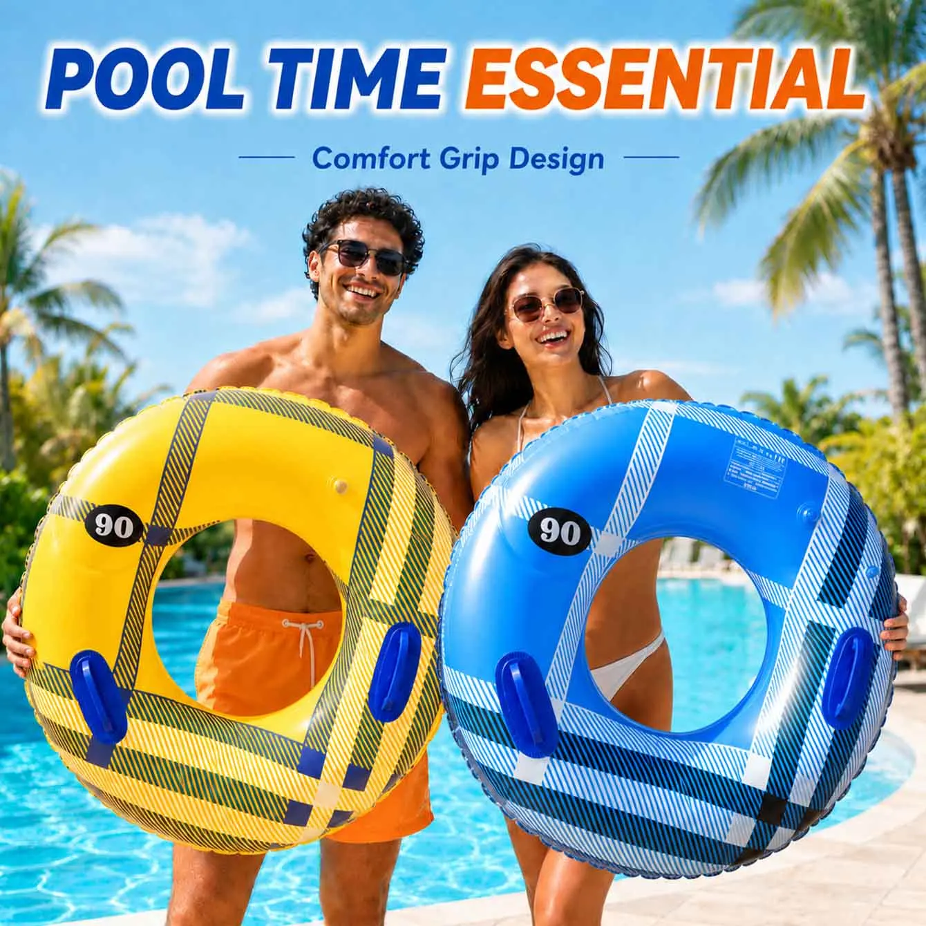 1PC Adult Large Swim Ring Inflatable Round Pool Floats with Handles,Summer Beach Swimming Party Toys
1PC Adult Large Swim Ring Inflatable Round Pool Floats with Handles,Summer Beach Swimming Party Toys