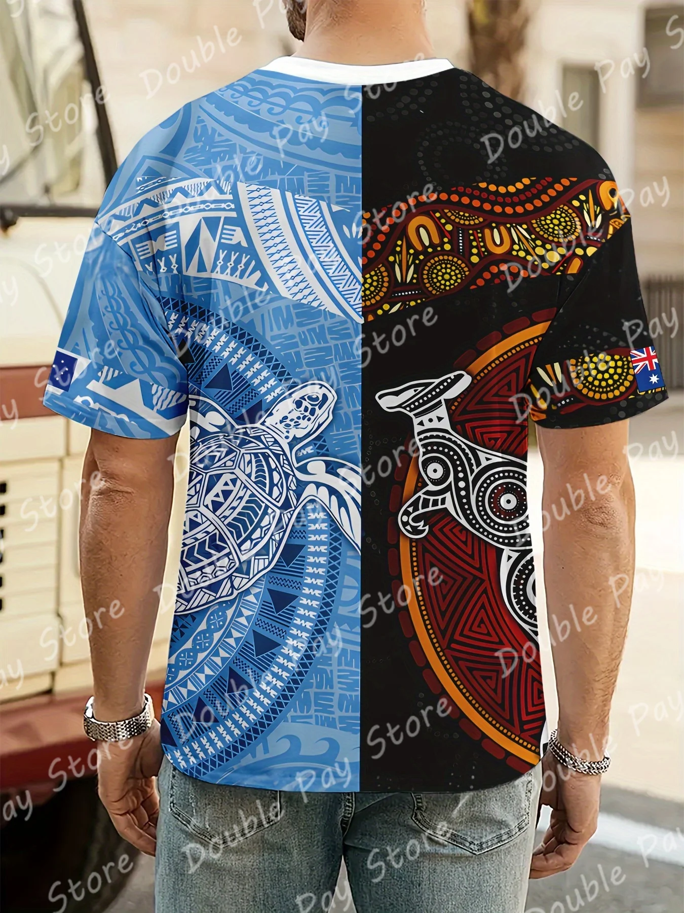 Летние повседневные топы унисекс, футболка в этническом стиле с принтом черепахи и кенгуру, мужская повседневная одежда с графическим принтом, футболка с коротким рукавом и круглым вырезом
Летние повседневные топы унисекс, футболка в этническом стиле с принтом черепахи и кенгуру, мужская повседневная одежда с графическим принтом, футболка с коротким рукавом и круглым вырезом