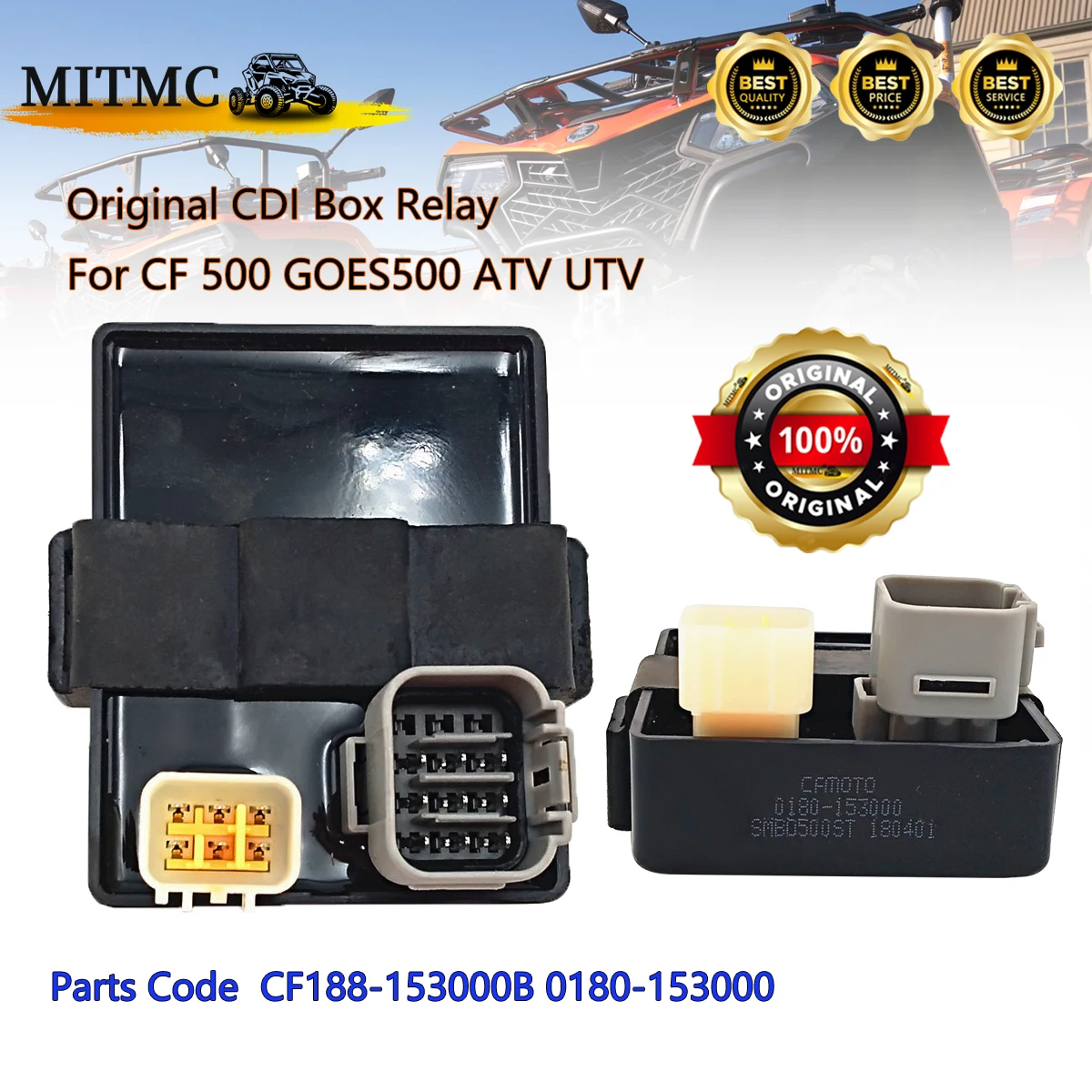 Original CDI Box Relay For CF 500 600 Cforce X5 X6 Z6 GOES500 ATV UTV CF188-153000B 0180-153000
Original CDI Box Relay For CF 500 600 Cforce X5 X6 Z6 GOES500 ATV UTV CF188-153000B 0180-153000