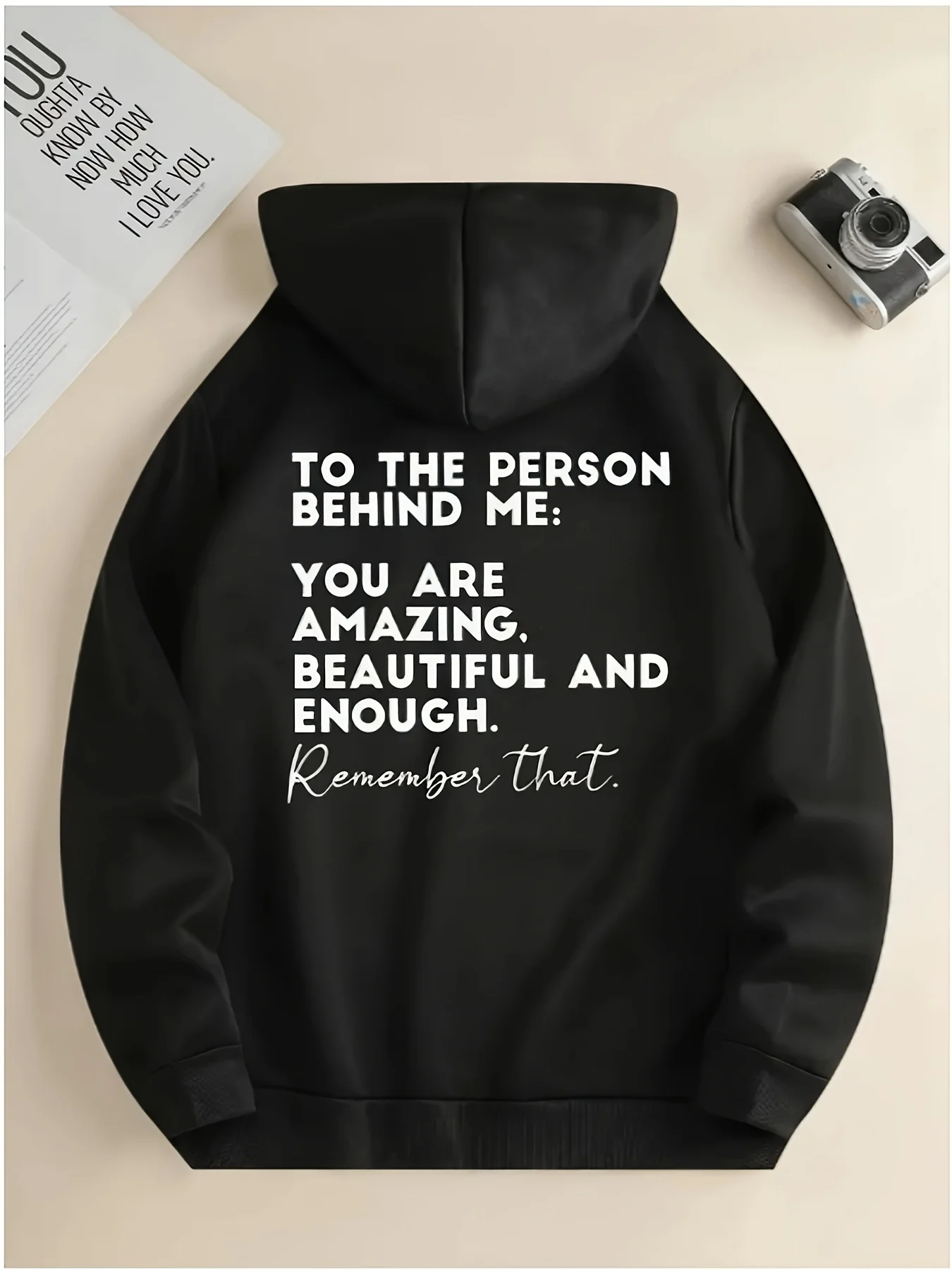 Classic minimalist letter print high quality trendy men's loose comfortable casual sports long sleeve hoodie
Classic minimalist letter print high quality trendy men's loose comfortable casual sports long sleeve hoodie