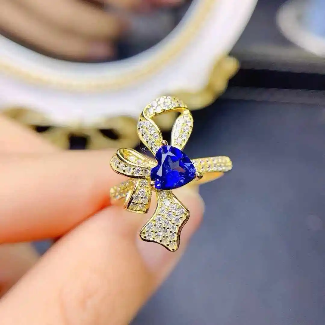 KJJEAXCMY Boutique Jewelry 925 Pure Silver Inlaid Natural Sapphire Women's Ring as a Gift for Girlfriend
KJJEAXCMY Boutique Jewelry 925 Pure Silver Inlaid Natural Sapphire Women's Ring as a Gift for Girlfriend